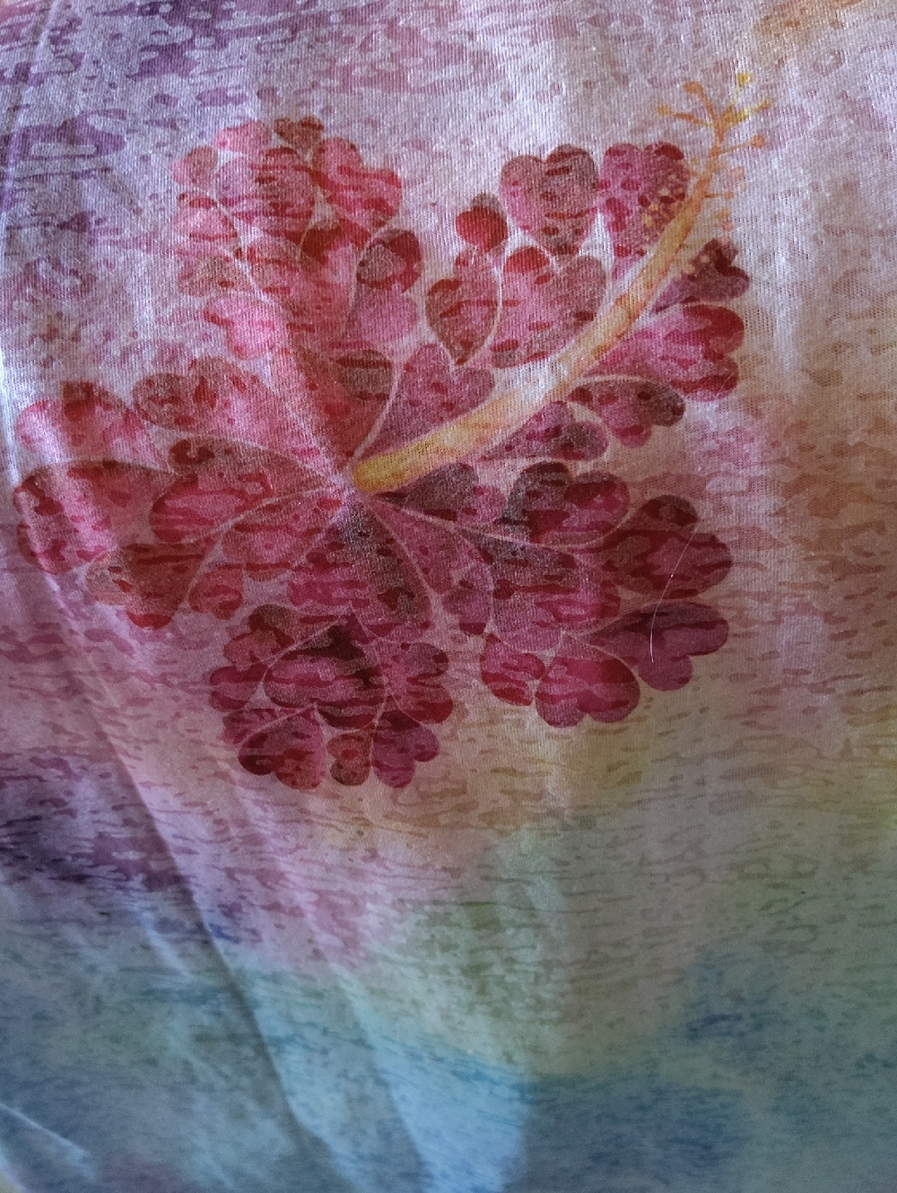Aloha Hawaii Pink Tie-Dye Short Sleeve Tee - Picture 5 of 6